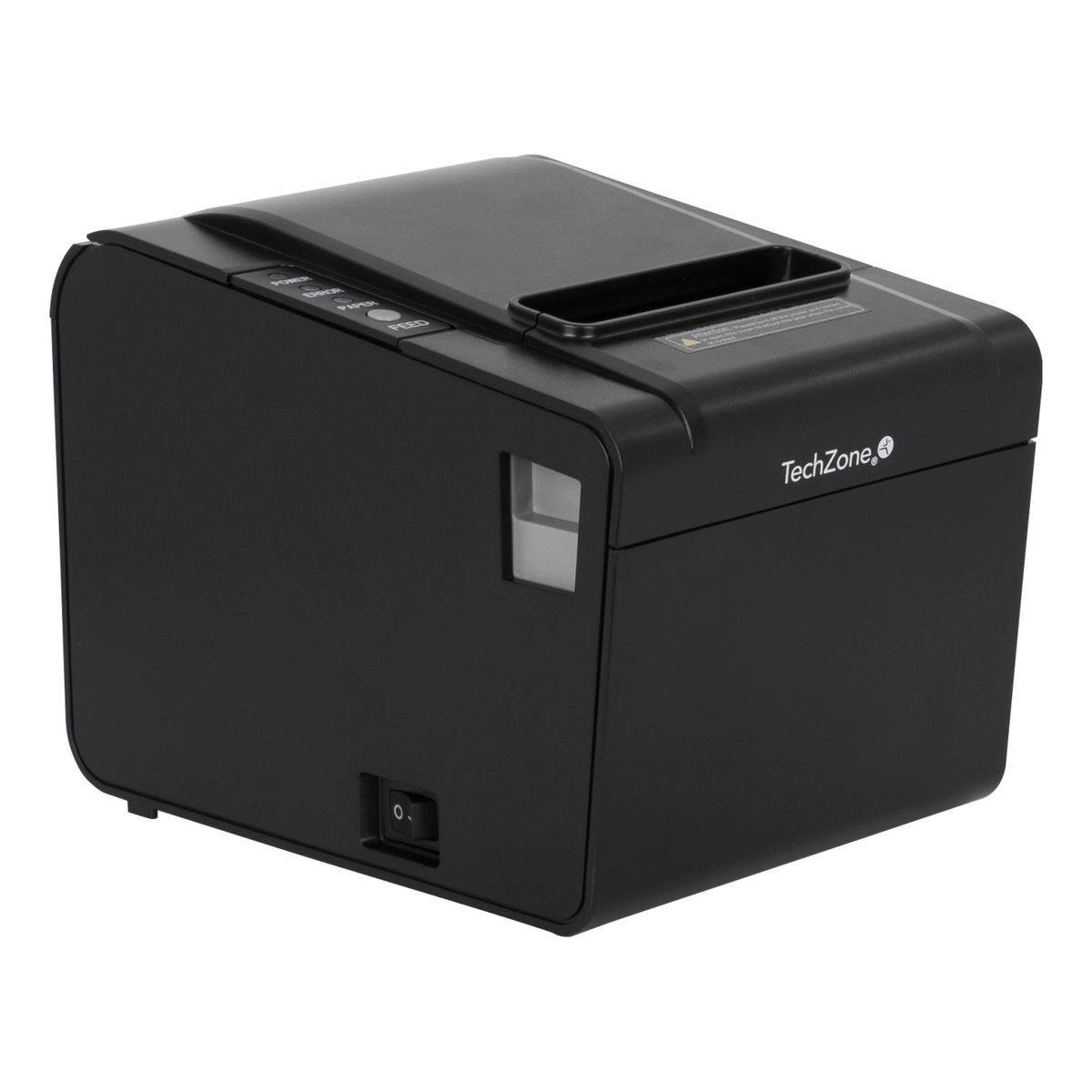 Impresora POS Térmica TECHZONE TZBE102 de 250 mm/s y 203 DPI con USB, Serial, RJ45 y RJ11
