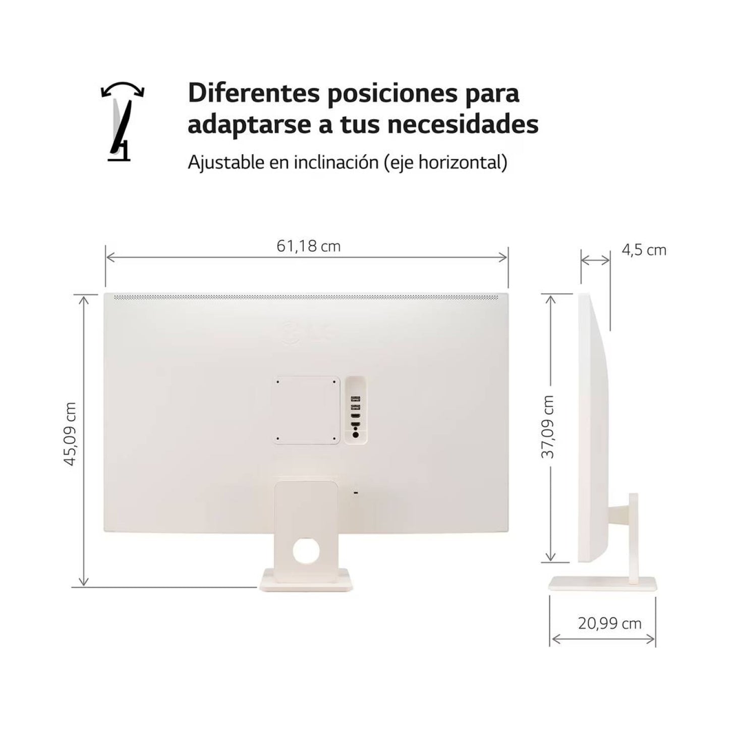 Monitores LG 27SR50F-W