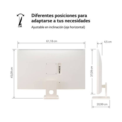 Monitores LG 27SR50F-W