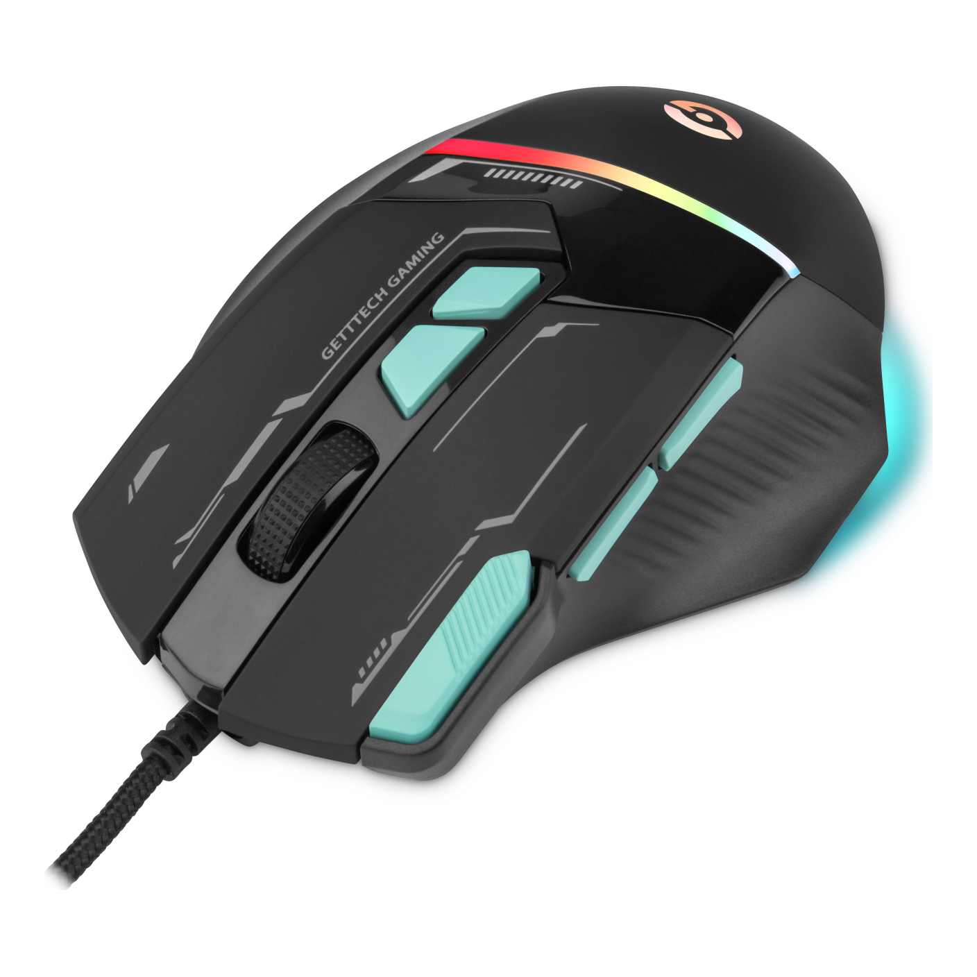 Mouse GETTTECH GPM-RGBWR-G1-BK