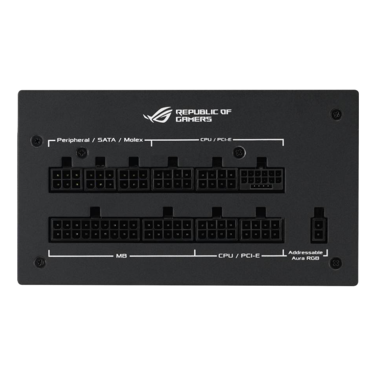 Fuente de Poder Gaming ASUS ROG Strix 1000G Aura Edition 1000 W 80 PLUS Gold Totalmente Modular ATX 3.0 (ROG-STRIX-1000G-AURA-GAMING)