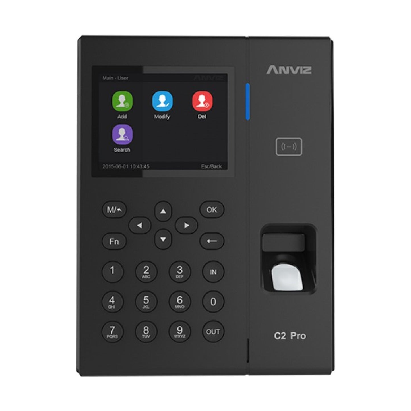 Control de Asistencia Biométrico Anviz AN-C2PRO