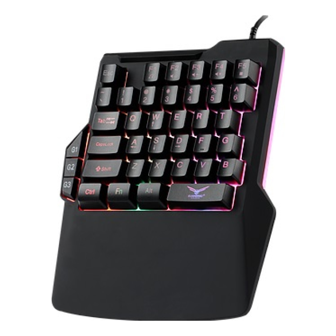 TECLADO ONE HANDRGB ATHERIS Naceb Technology NA-0938