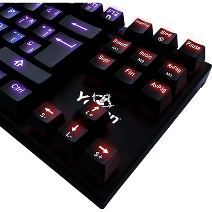 TECLADO GAMER ME SWAZ RGB Yeyian SPARK SERIE 2000
