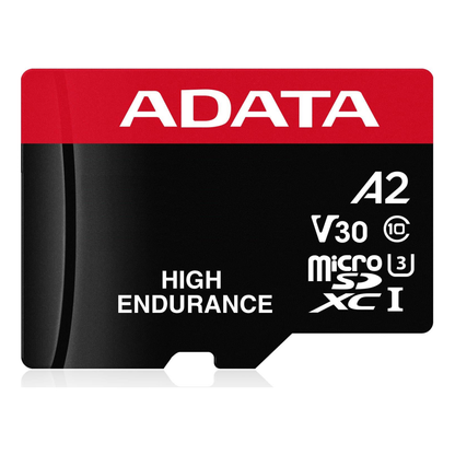 Tarjeta de Memoria microSDXC ADATA High Endurance 64 GB UHS-I U3 (AUSDX64GUI3V30SHA2-RA1)