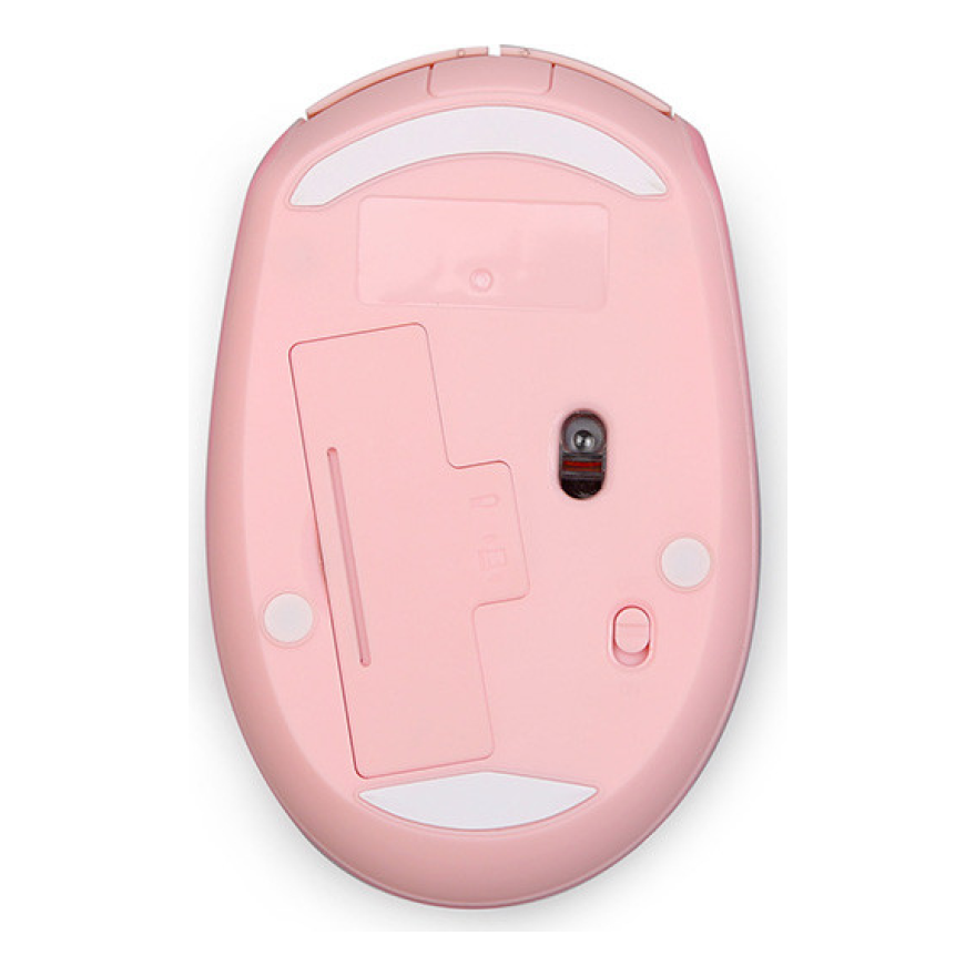 Mouse GETTTECH Colorful Inalámbrico, Rosa (GAC-24404P)