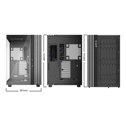Gabinetes Gaming Be Quiet LIGHT BASE 900 BLACK