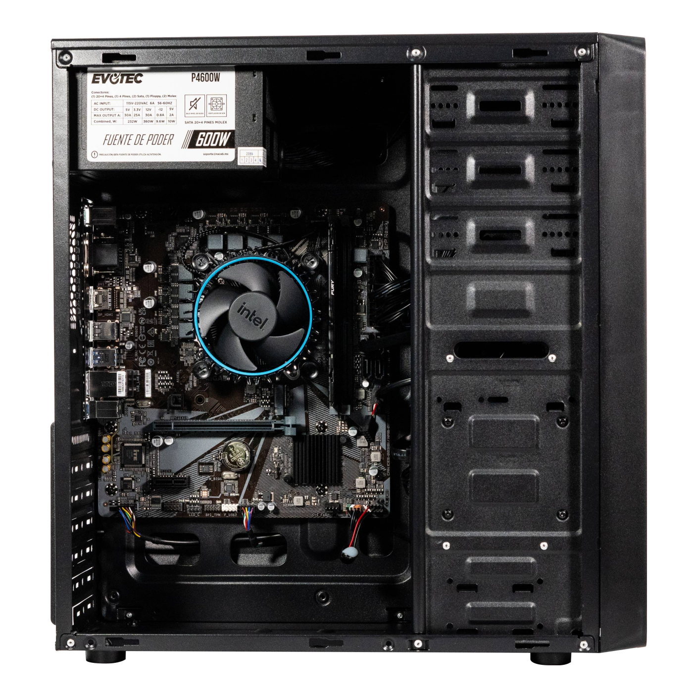 PCs de Escritorio EVOTEC Vertec Intel i3-12100-01