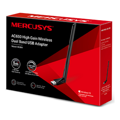 Adaptador Dual Band USB 2.0 MERCUSYS MU6H