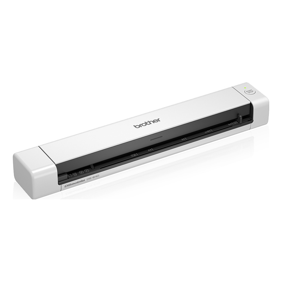 Escáner Portátil Brother Dsmobile 15 ppm Micro USB 3.0 Soporta 1 Hoja / Credencial por Escaneo (DS640)