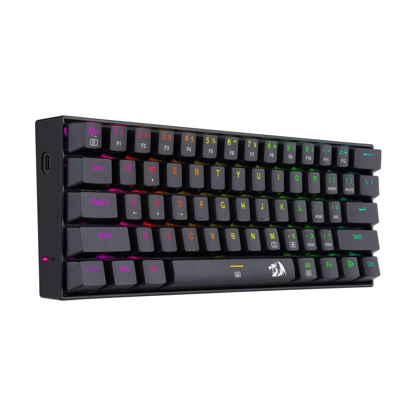 Teclado Mecánico Redragon k630RGB BROWN