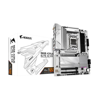 Motherboard Gaming Gigabyte B650 AORUS ELITE AX ICE Socket AM5 ATX