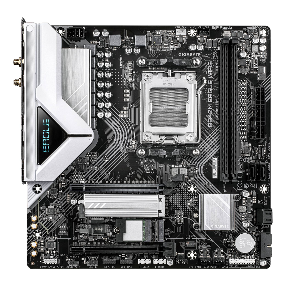 Motherboard Gigabyte B840M EAGLE WIFI6 Socket AM5 Micro-ATX DDR5