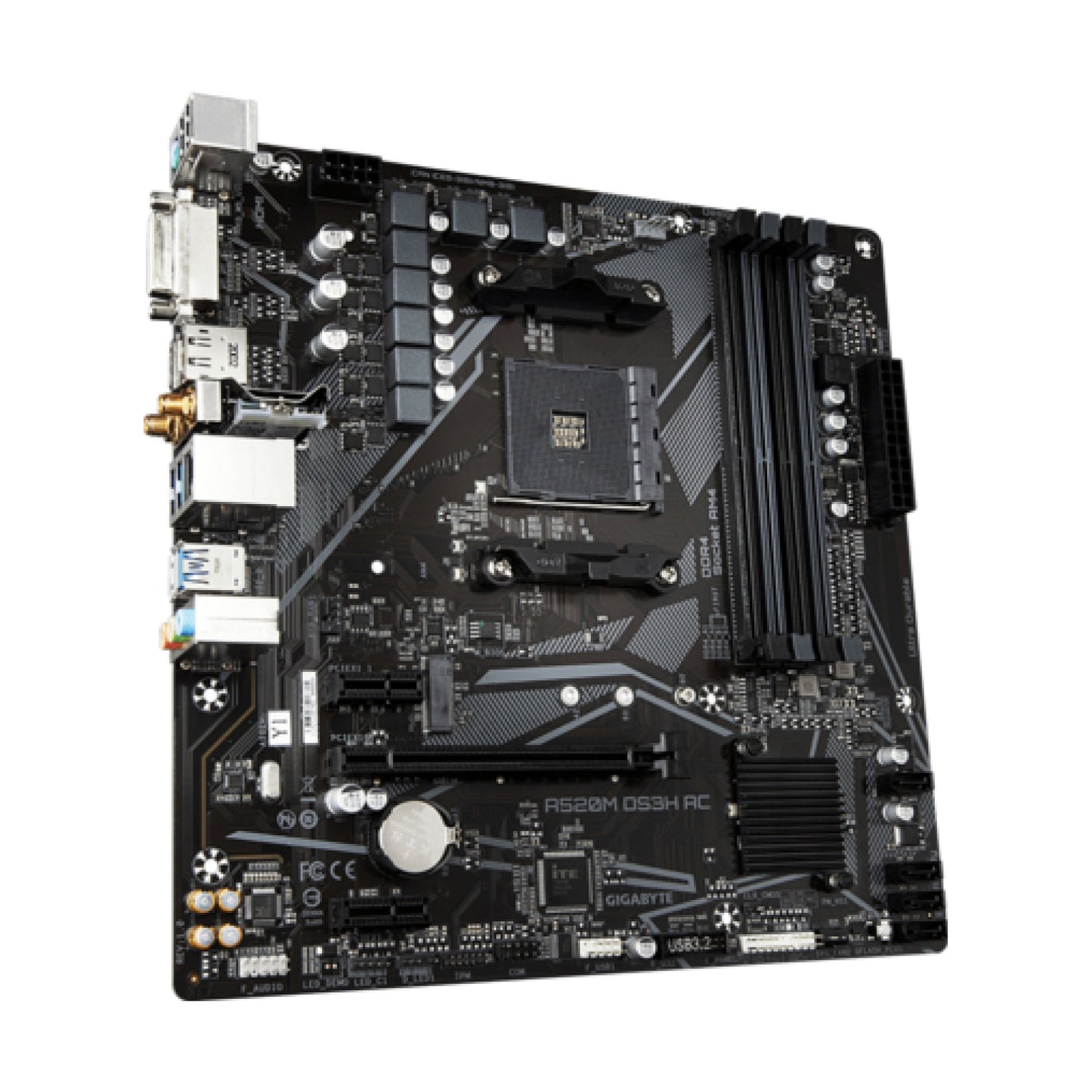 Motherboard GIGABYTE A520M DS3H AC