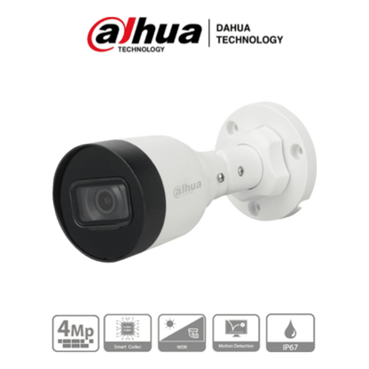Cámara IP Bala  Dahua Technology DH-IPC-HFW1431S1P-A-0280B-S4-QH2