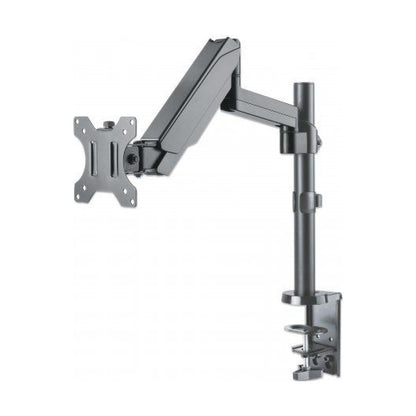 Soporte universal de pared para monitor MANHATTAN con pistón a gas,Soporta un monitor de 17