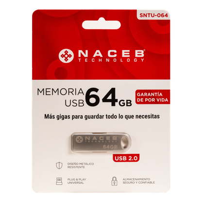 Memoria USB Naceb Technology STNU-064