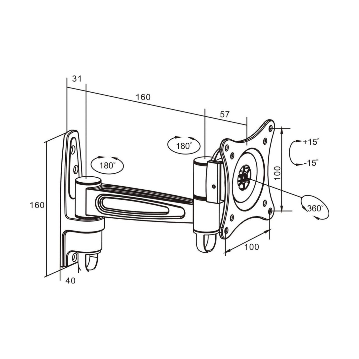 Soporte para Monitor MANHATTAN 423670