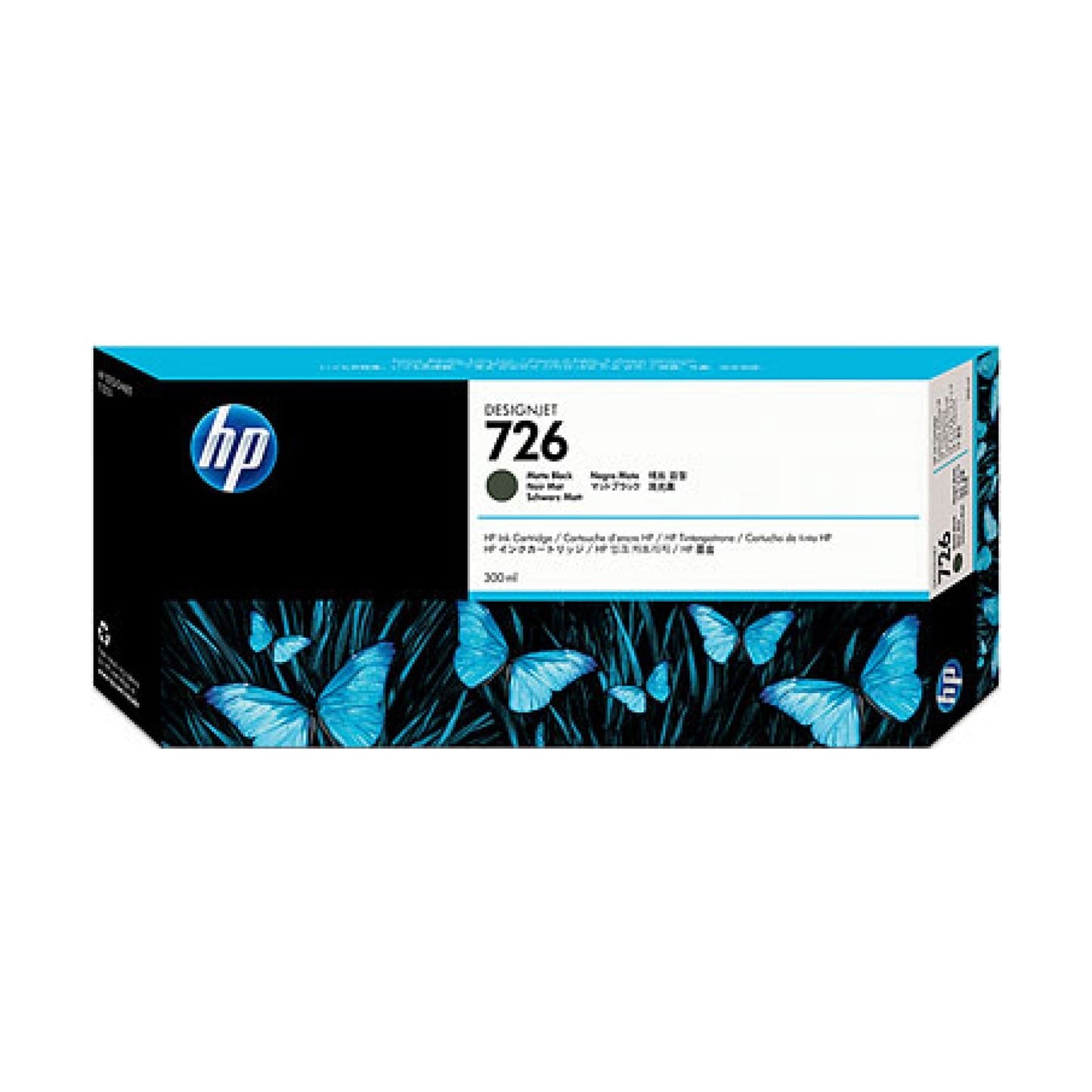 Cartucho de Tinta HP Original 726 Negro – Para T610, T620, T770 (CH575A)