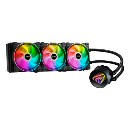 Sistema de Enfriamiento Líquido XPG Levante X 360 ARGB con Radiador de 360 mm y 3 Ventiladores de 120 mm (LEVANTEX360-BKCWW)